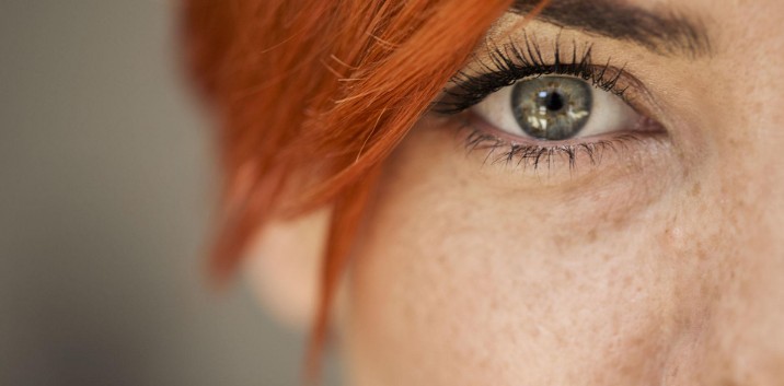 Células de la retina detectando colores